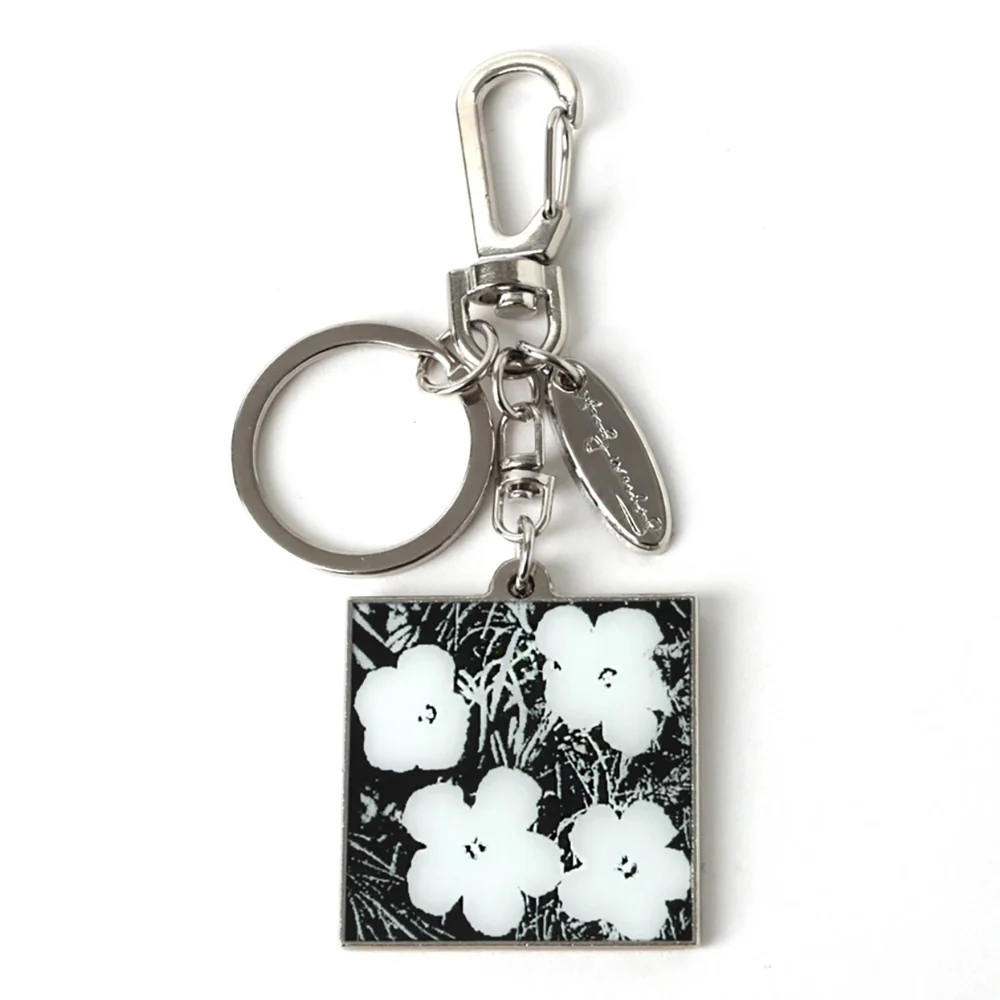 Warhol Flowers Keychain - Image 3
